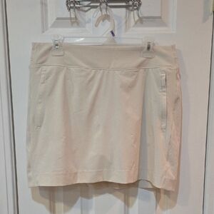 Cream Tennis Skirt